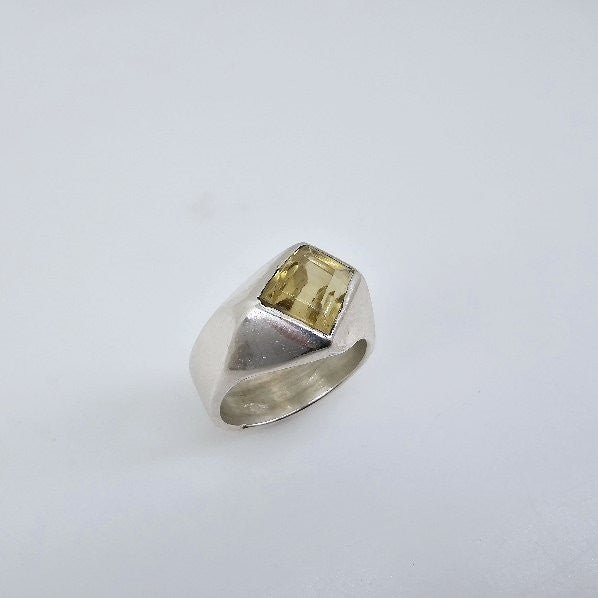 Anillo de Cuarzo limón - Anillos