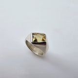 Anillo de Cuarzo limón - Anillos
