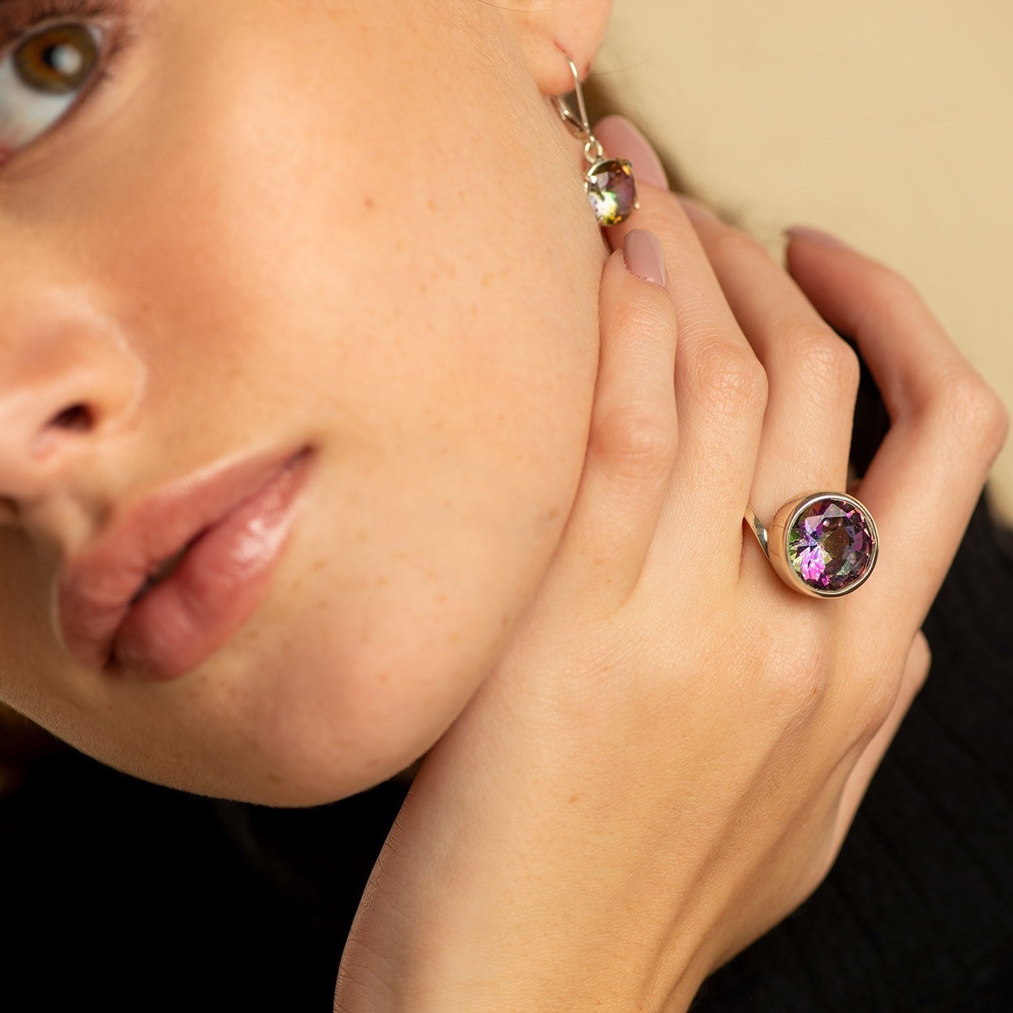 Anillo de Cuarzo Místico - Anillos