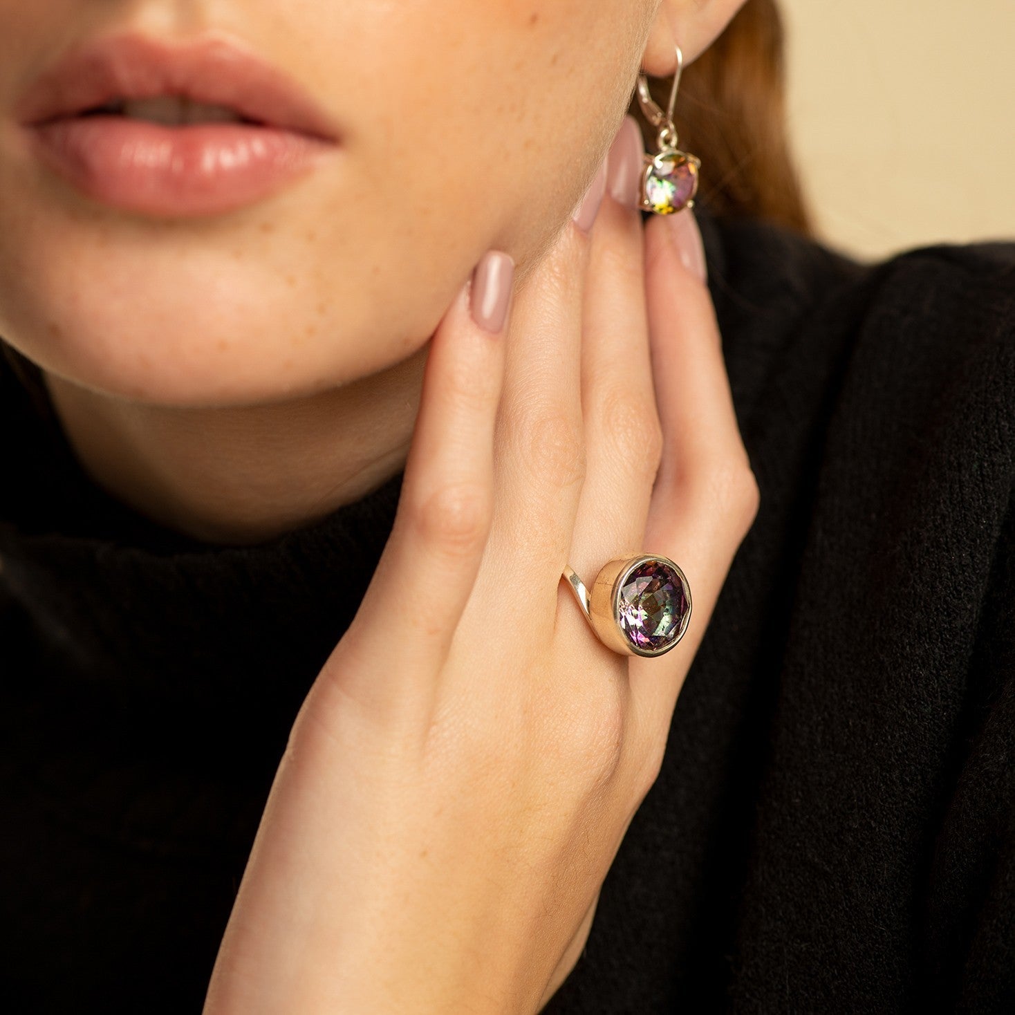 Anillo de Cuarzo Místico - Anillos