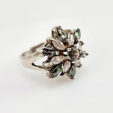 Anillo de Cuarzo Místico y cubic zirconia - Anillos