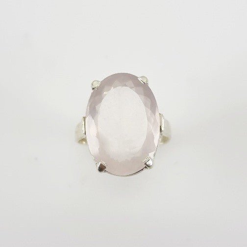 Anillo de Cuarzo Rosa - Anillos