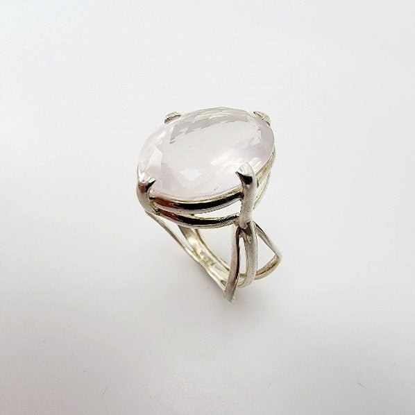 Anillo de Cuarzo Rosa - Anillos