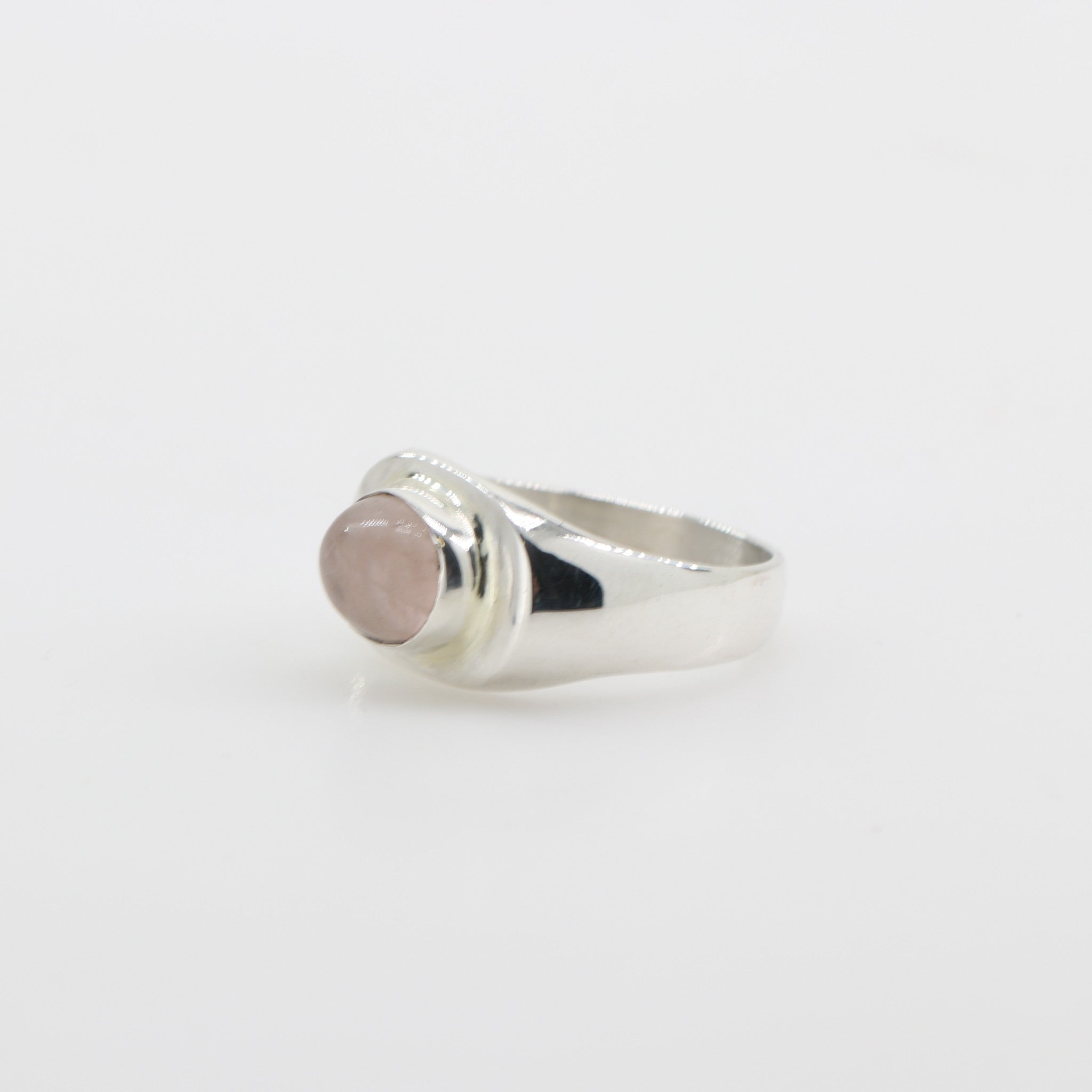 Anillo de Cuarzo Rosa - Anillos