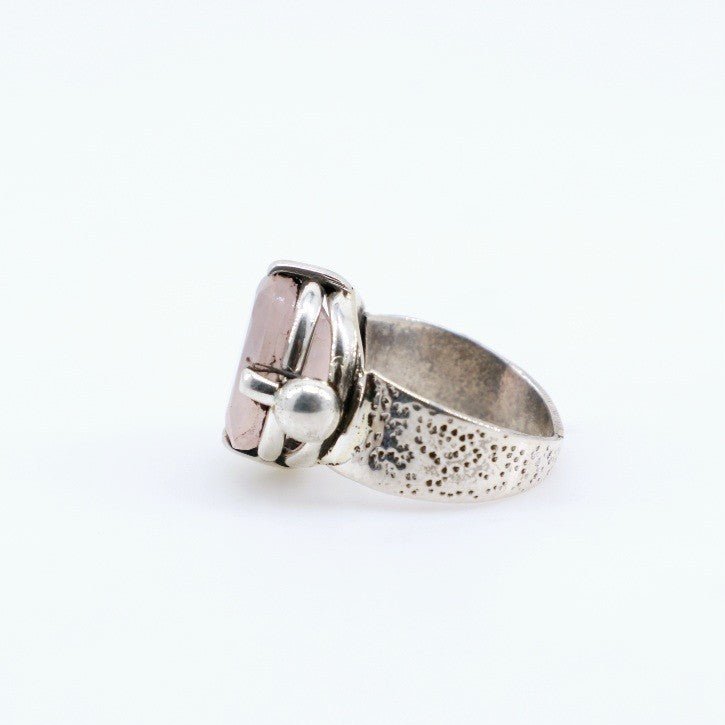 Anillo de Cuarzo Rosa - Anillos