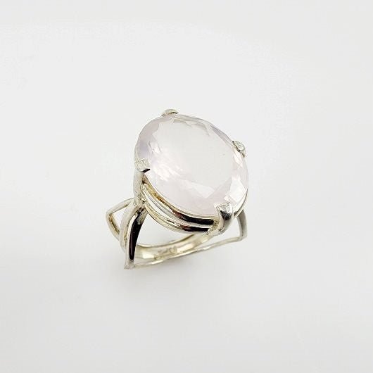 Anillo de Cuarzo Rosa - Anillos