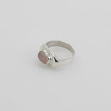 Anillo de Cuarzo Rosa - Anillos