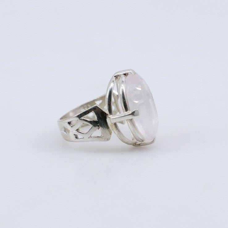 Anillo de Cuarzo Rosa - Anillos