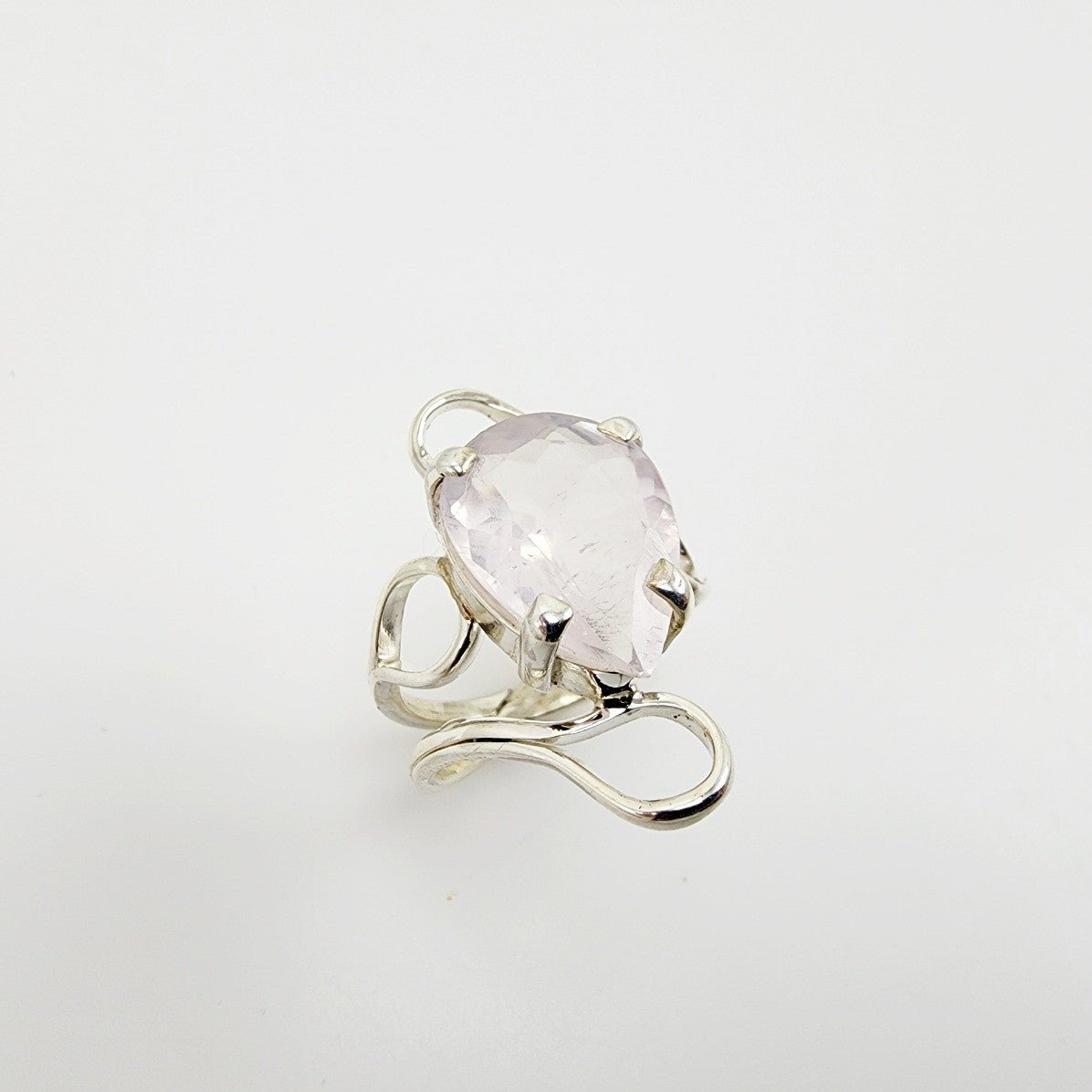 Anillo de Cuarzo Rosa - Anillos