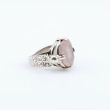 Anillo de Cuarzo Rosa - Anillos