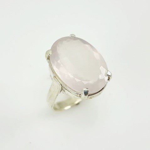 Anillo de Cuarzo Rosa - Anillos