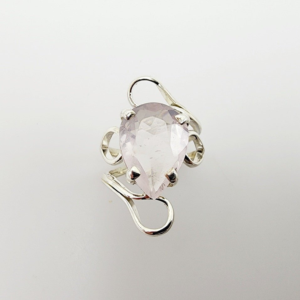 Anillo de Cuarzo Rosa - Anillos