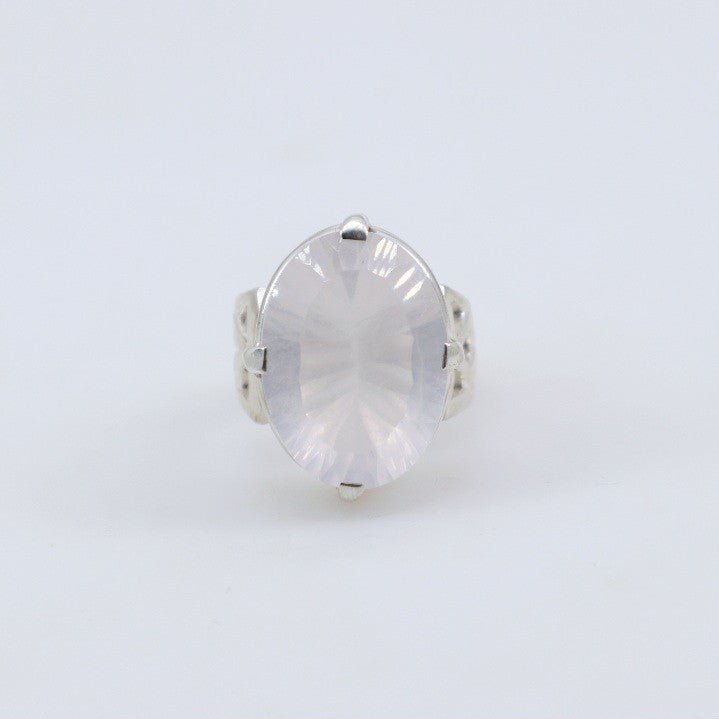 Anillo de Cuarzo Rosa - Anillos