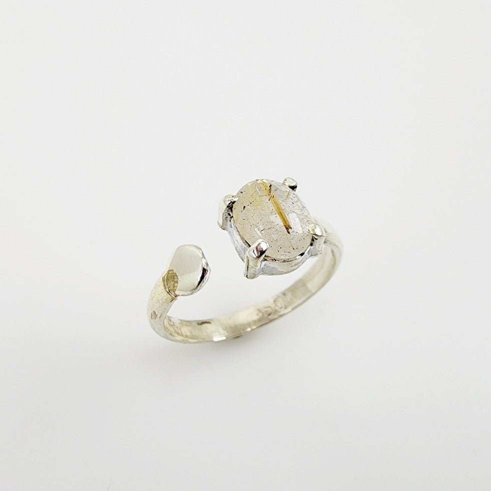 Anillo de Cuarzo Rutilado - Anillos