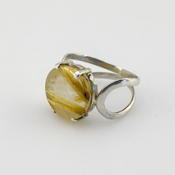 Anillo de Cuarzo Rutilado - Anillos