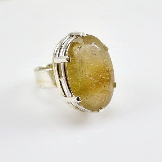 Anillo de Cuarzo Rutilado - Anillos