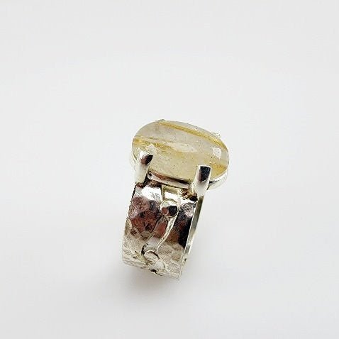 Anillo de Cuarzo Rutilado - Anillos
