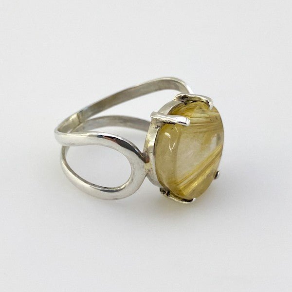 Anillo de Cuarzo Rutilado - Anillos