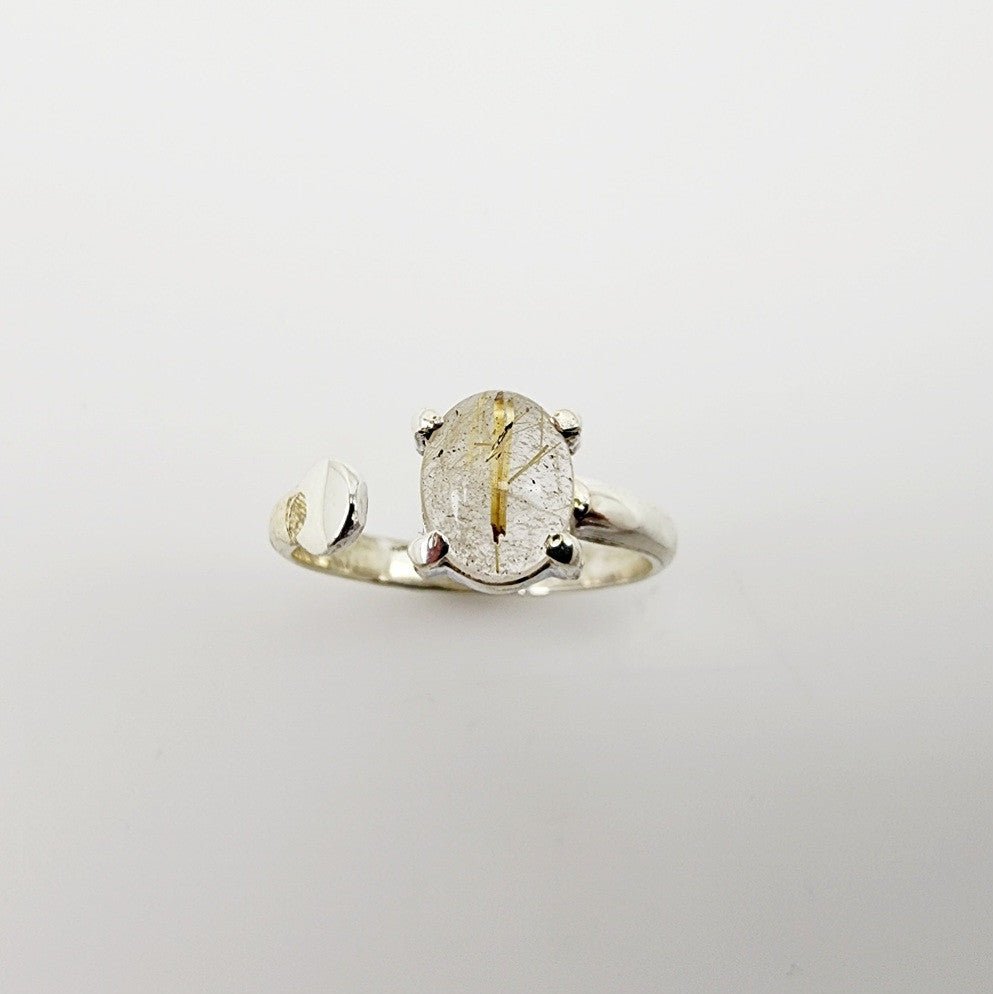 Anillo de Cuarzo Rutilado - Anillos