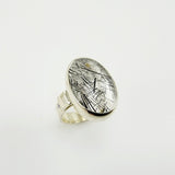 Anillo de Cuarzo turmalinado - Anillos
