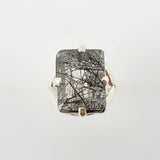 Anillo de Cuarzo turmalinado - Anillos