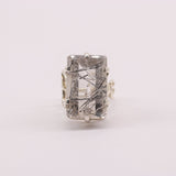 Anillo de Cuarzo turmalinado - Anillos