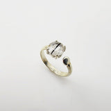 Anillo de Cuarzo turmalinado - Anillos