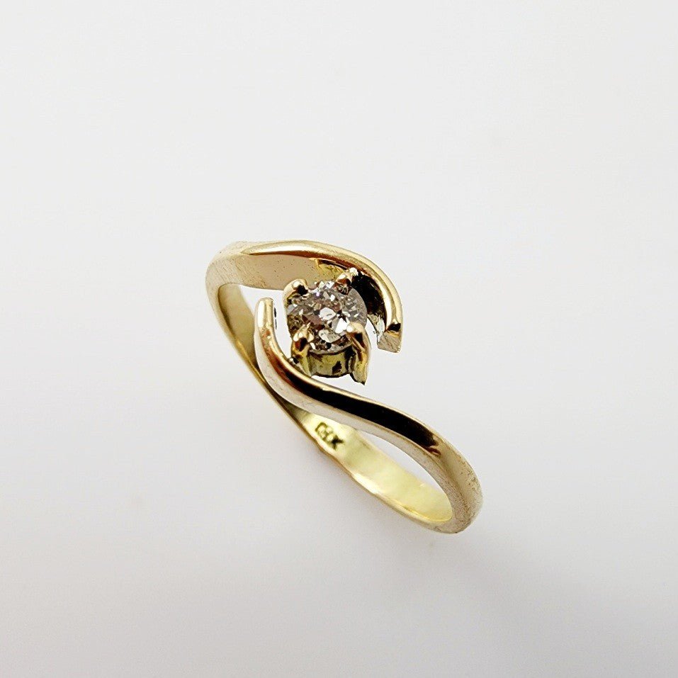 Anillo de Diamante en oro 18 - Anillos