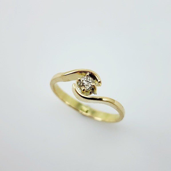 Anillo de Diamante en oro 18 - Anillos