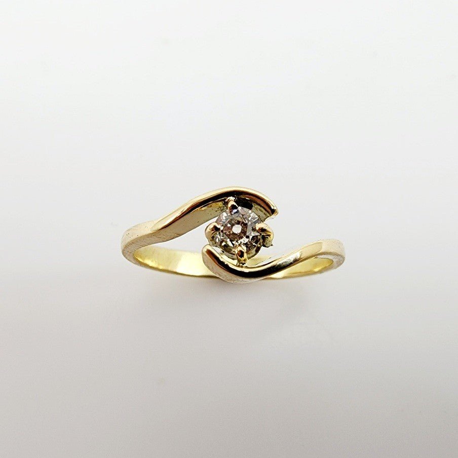 Anillo de Diamante en oro 18 - Anillos