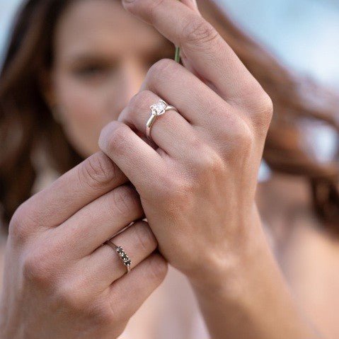 Anillo de Diamante negro - Anillos