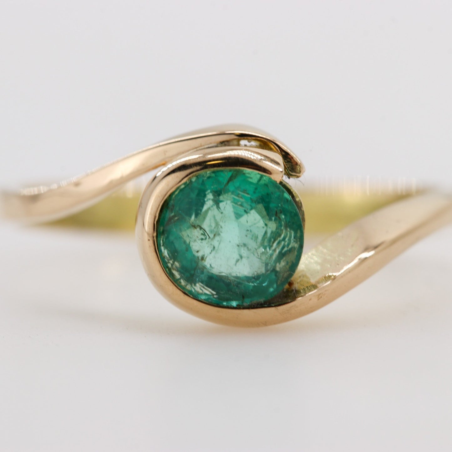 Anillo de Esmeralda en oro 18 k - Anillos