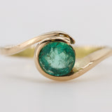 Anillo de Esmeralda en oro 18 k - Anillos