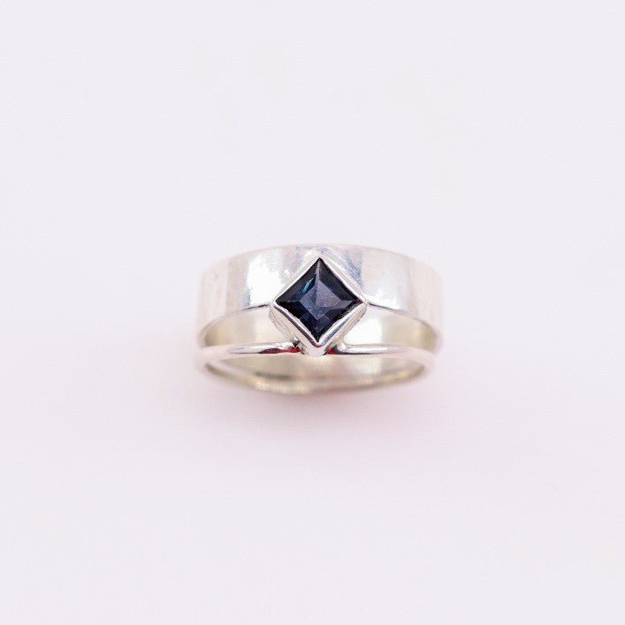 Anillo de Espinela azul - Anillos