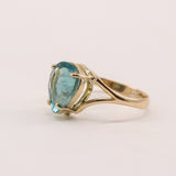 Anillo de Fluorita en oro 18 - Anillos
