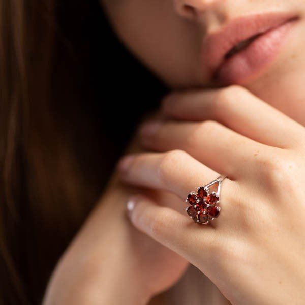 Anillo de Granate - Anillos