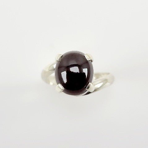 Anillo de Granate Estrella - Anillos
