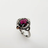 Anillo de Granate y cubic zirconia - Anillos