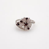 Anillo de Granate y Cubic Zirconia - Anillos