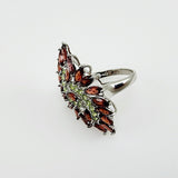 Anillo de Granate y Peridoto - Anillos