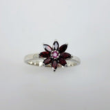 Anillo de Granate y Rodolita - Anillos
