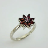 Anillo de Granate y Rodolita - Anillos