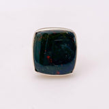 Anillo de Jaspe Sanguíneo (Heliotropo) - Anillos