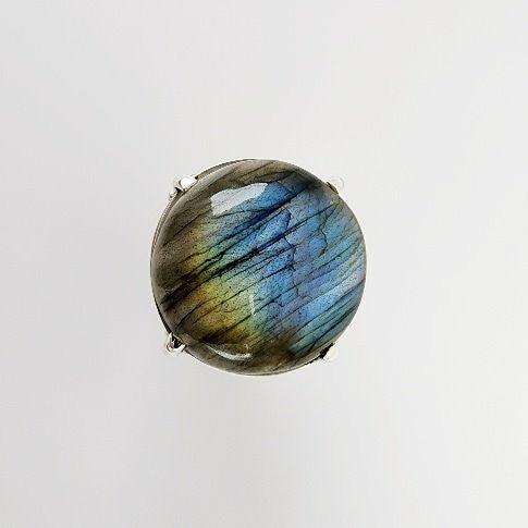 Anillo de Labradorita azul - Anillos