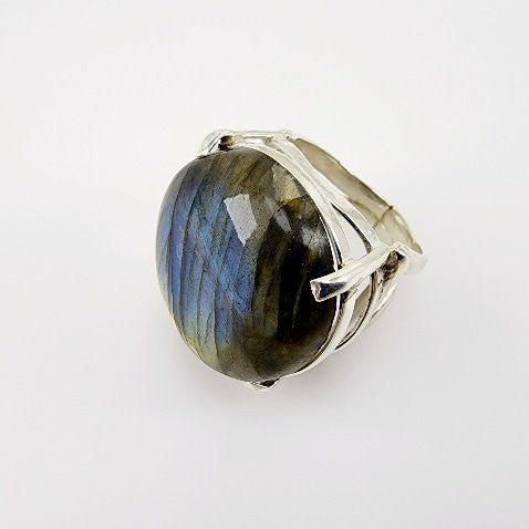 Anillo de Labradorita azul - Anillos