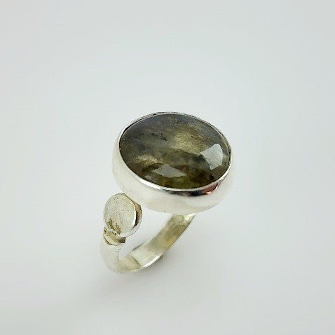 Anillo de Labradorita azul - Anillos