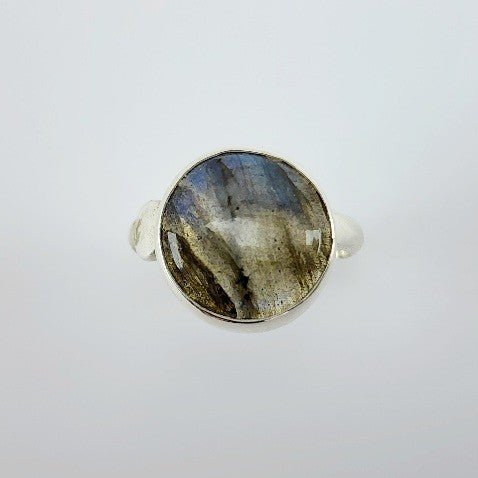 Anillo de Labradorita azul - Anillos