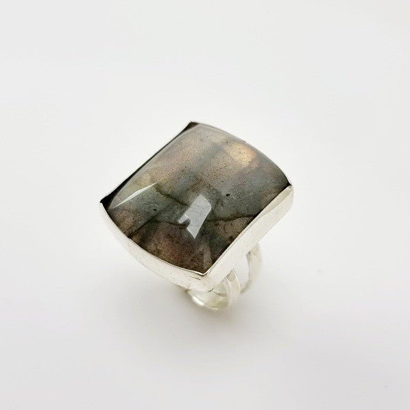 Anillo de Labradorita Lavanda - Anillos