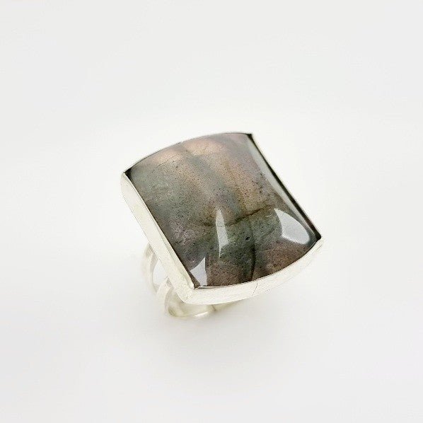 Anillo de Labradorita Lavanda - Anillos