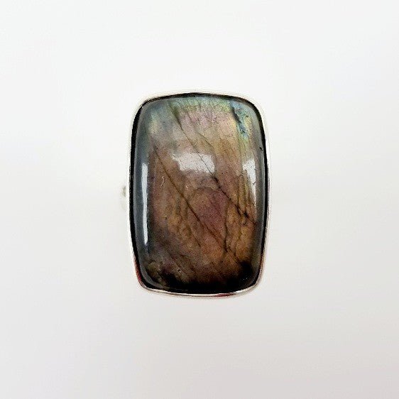 Anillo de Labradorita Lavanda - Anillos